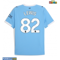 Manchester City Rico Lewis #82 Heimtrikot 2025-26 Kurzarm